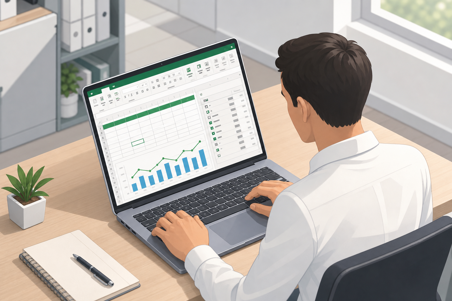 Excel для работы: от нуля до уверенного уровня